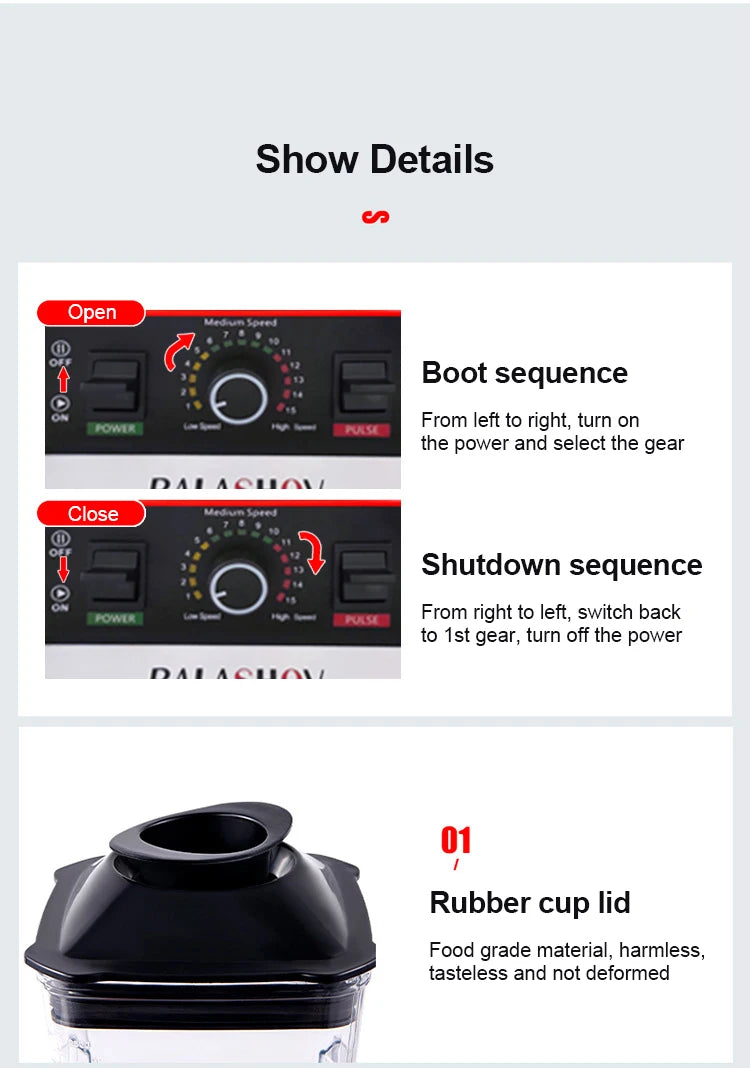 SipFresh PowerBlend 2000W