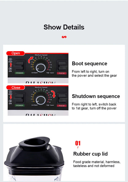 SipFresh PowerBlend 2000W